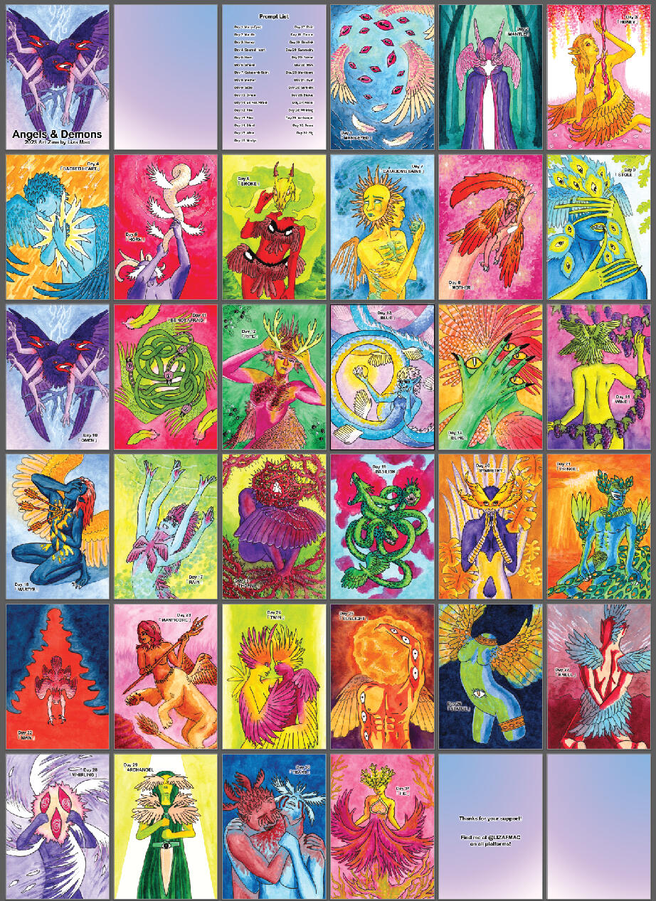 &quot;Angels &amp; Demons&quot;, Personal Work, 2023