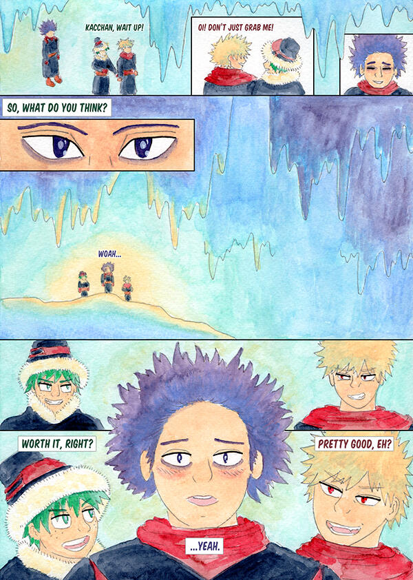 “Ice Cavern”, Eblouissant Zine, 2025