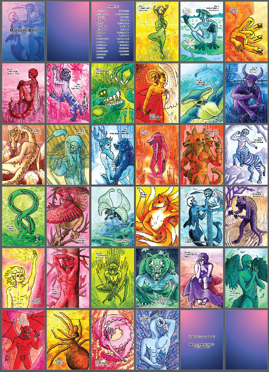 &quot;Monster Men&quot;, Personal Work, 2024