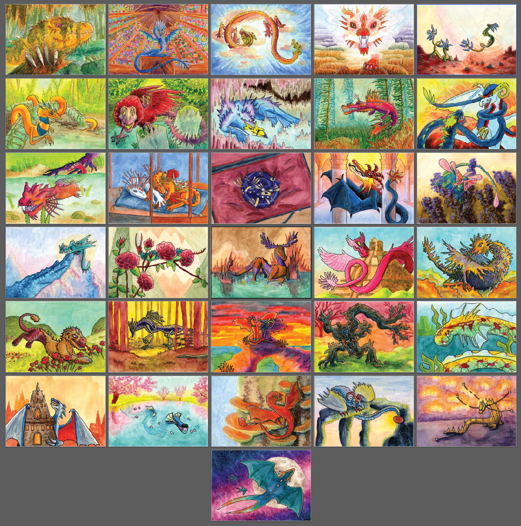 &quot;Dragons&quot;, Personal Work, 2025